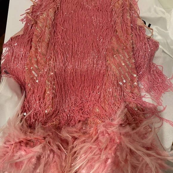 Nadine Merabi Lottie Pink Dress XS / US 2 - Picture 7 of 14